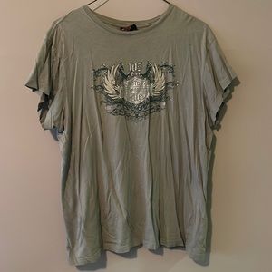Harley-Davidson green XL short sleeve top.